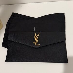 Saint Laurent Black Interior with Gold Label